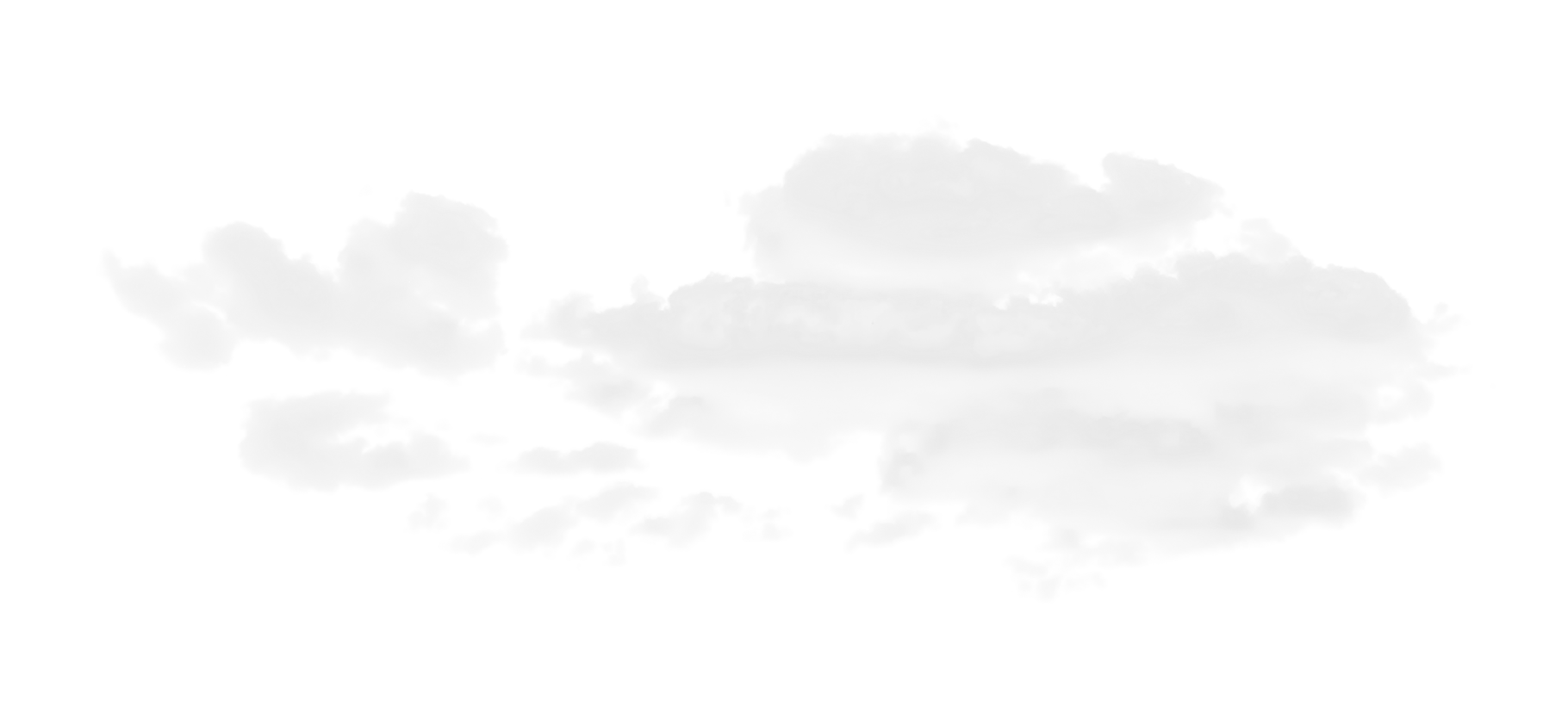 White clouds